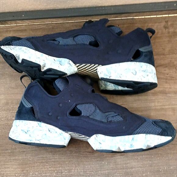 Reebok Instapump Fury ACHM Training Shoes Navy Men's 11.5 - Picture 9 of 10
